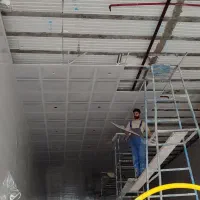 اجرای سقف کاذب کناف تی وی روم|خدمات پیشه و مهارت|اهواز, کمپلو شمالی|دیوار