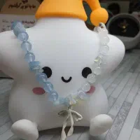 گردنبند دو رنگ پینترستی سنگی