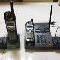 تلفن دو بیسیم دار پاناسونیک مدل  2361  اصل ژاپن|تلفن رومیزی|ملارد, |دیوار