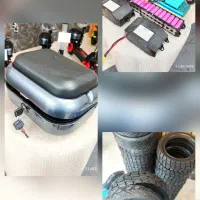 قطعات و لوازم اسکوتر برقی تیوپ لاستیک باتری شارژر