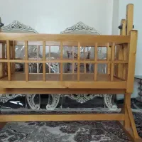 گهواره چوبی سفارشی