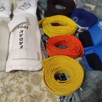 این کمربندها ودستکش وپابند نو هستن|کیف، کفش، کمربند|ایذه, |دیوار