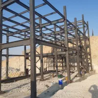جوشکاری و اجرای اسکلت فلزی