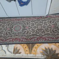 کناره قالی سرمه ای