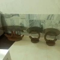 دوعدد میز عسلی به همراه جلومبلی