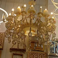 لوستر کلاسیک 20 شاخه وارداتی