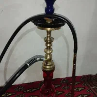 قلیون برنجی دوسیب قدیمی به شرط|کوهنوردی و کمپینگ|میانه, |دیوار