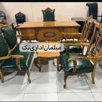 مبل اداری /میزالماسصفحه جناقی هشت پایه|مبلمان اداری|چهاردانگه (تهران), |دیوار