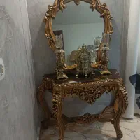 آینه کنسول|آرایشگاه و سالنهای زیبایی|بهنمیر, |دیوار