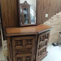 مبل استیل درجه یک وسایل ویلا نوو کنسول آیینه|حراج|آمل, |دیوار