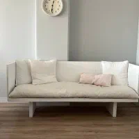 مبل سه نفره چوبی سفارشی ساز