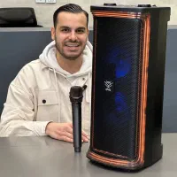 پارتی باکس اسپیکر باند خانگی با میکروفون وگارانتی