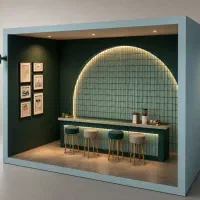 طراحی معماری کافه رستوران و ویلا