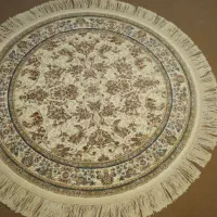 فرش گرد ۱ متری