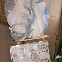 ساعت دیواری عروس خانوم ها|ساعت دیواری و تزئینی|کرج, عظیمیه|دیوار