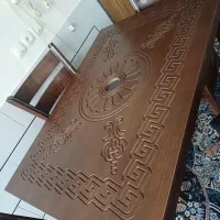 میزناهارخوری ۴نفره|میز و صندلی غذاخوری|ابریشم, |دیوار