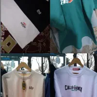 تیشرت مراکشی و یقه گرد