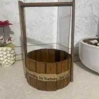 سبد چوبی تزئینی نو|صنایع دستی و سایر لوازم تزئینی|تهران, بازار|دیوار