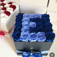 گل های روبانی و کاغذی.