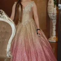 پیراهن پرنسسی مجلسی