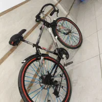 دوچرخه کورسی/تازه سرویس شده/بسیار تمیز وشیک