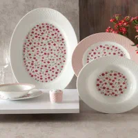 سرویس چینی زرین ۲۸پ  طرح رادیانس فلورال