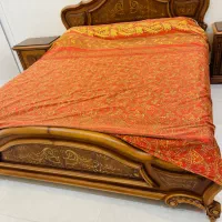 سرویس خواب دونفره کامل با دراور و آینه