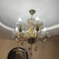 لوستر ۴شاخه  هفت رنگ وارداتی