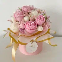 دسته گل شمع