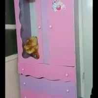 کمد دخترانه عکس تزیینی|مبلمان خانگی و میز عسلی|لوندویل, |دیوار