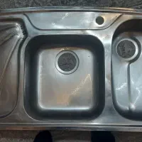 سینک دو قلو توکار، لگن راست|مصالح و تجهیزات ساختمان|تهران, والفجر (افسریه)|دیوار