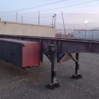 تیغه کانتینر بر زیر استریک دو محور