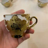 سرویس قهوه خوری طلایی