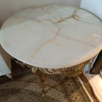 میز گرد برنز