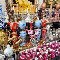 کلکسیون چراغ لاله آنتیک و مدرن|کلکسیون اشیاء عتیقه|اردبیل, |دیوار