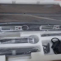 میکروفن بی سیم.میکروفن، دو قلو، دو دسته