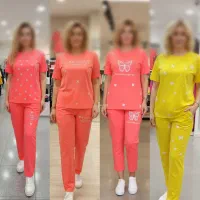 ست تیشرت شلوار زنانه عمده