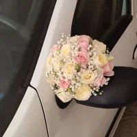 دسته گل عروس ماشین عروس|خدمات پذیرایی، مراسم|اصفهان, سپاهان‌شهر|دیوار