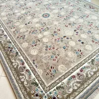 فرش ۷۰۰شانه طرح ۱۲۰۰ نسکافه ای وینتیج**|فرش|قم, حاج خلیل|دیوار