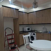 کابینت ام دی اف درحدنو تمیز همراه باهودسینک آبچکان|مصالح و تجهیزات ساختمان|زنجان, |دیوار