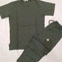 ست تیشرت ،شلوار پنبه و شلوارک