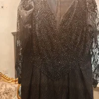 لباس مجلسی سنگ کار شده