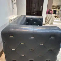 مبل چستر تمام چرم طبیعی واقعی|مبلمان خانگی و میز عسلی|تهران, پونک|دیوار