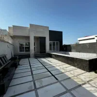 ویلادوخوابه-نما-مدرن-استخر-چهارفصل-500متری-ساحل