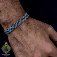 دستبند نقره مردانه مدل کوهستان (بنگل) دست‌ساز|جواهرات|تهران, زعفرانیه|دیوار
