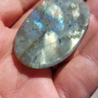 نگین زیبای لابرادوریت درشت و زیبا و پرتلالو|جواهرات|آبادان, |دیوار