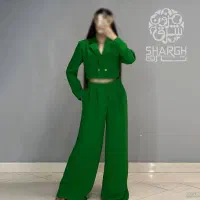 کت شلوار سبز