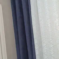 پارچه حریر پتینه ودکور مخمل کتان  پانچ نونونو