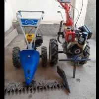 تیلر باغ کن و یونجه زدن