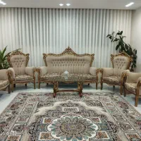 مبل سلطنتی|مبلمان خانگی و میز عسلی|اصفهان, باغ فردوس|دیوار